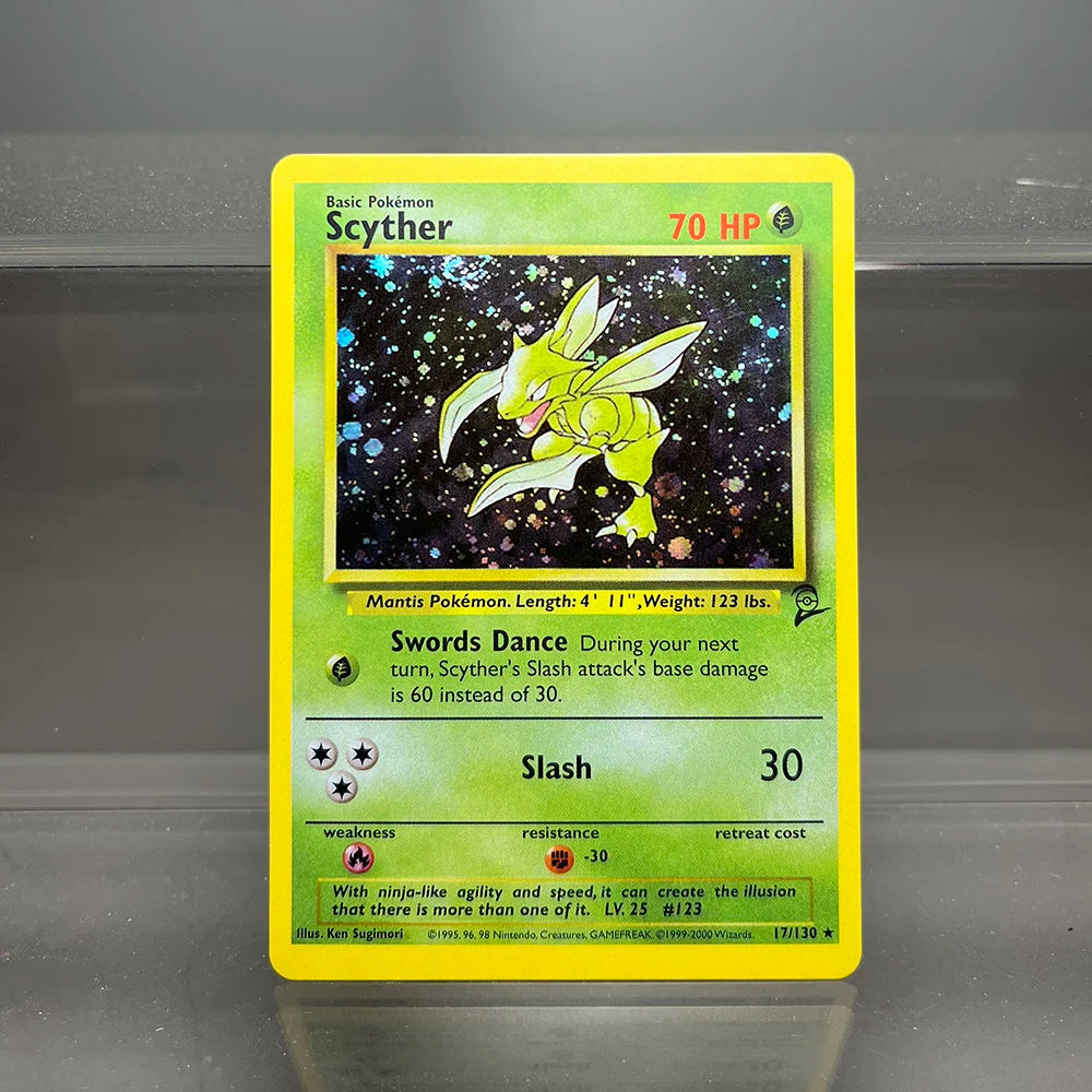 Pokémon TCG Proxy Foil Cards – 1996 Base Set, Charizard, Blastoise, Dragonite & More