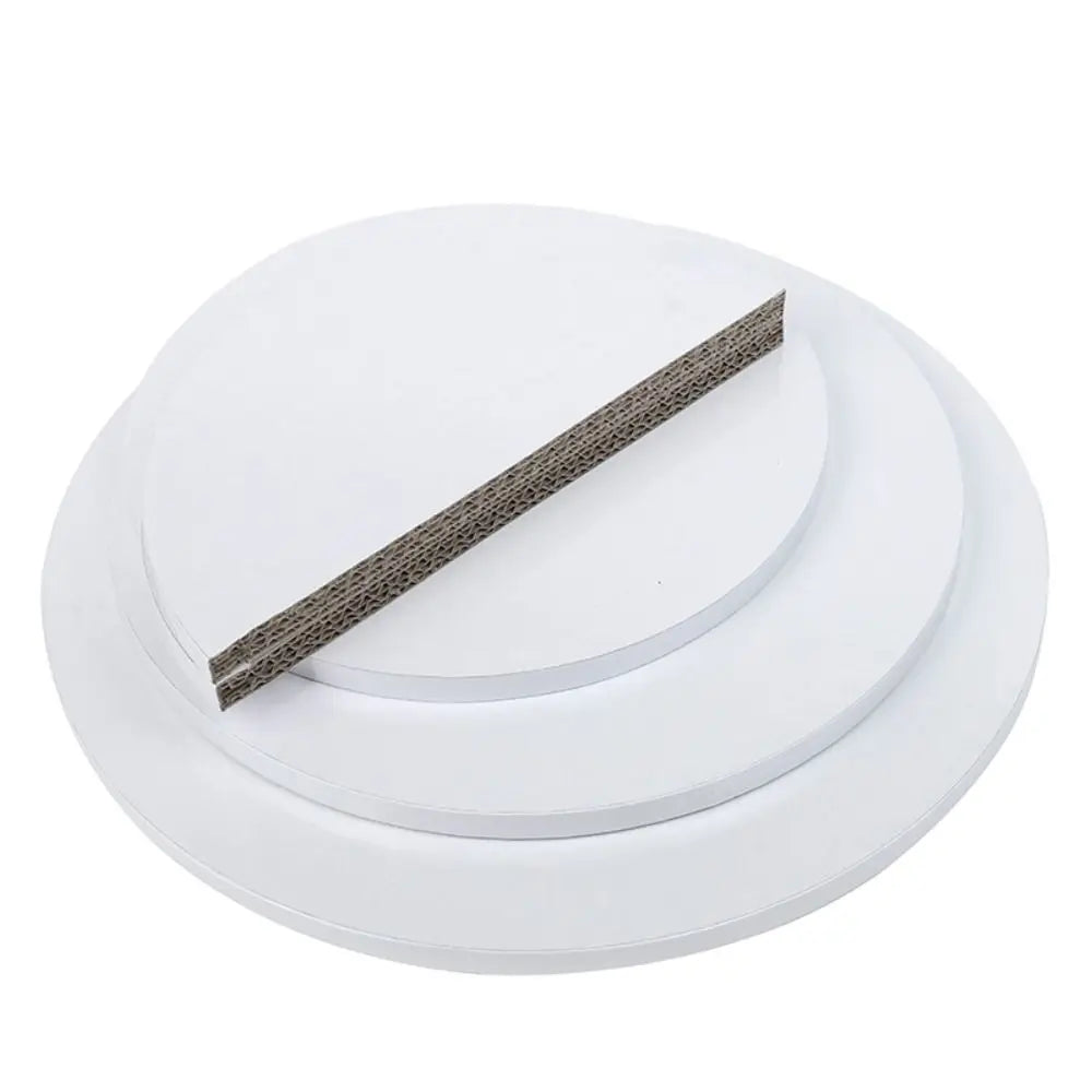 Round Corrugated Cake Boards, 6–14 in Disposable Cake Bases