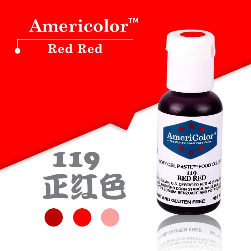 Liquid Food Coloring Pigments, 22 Color Options