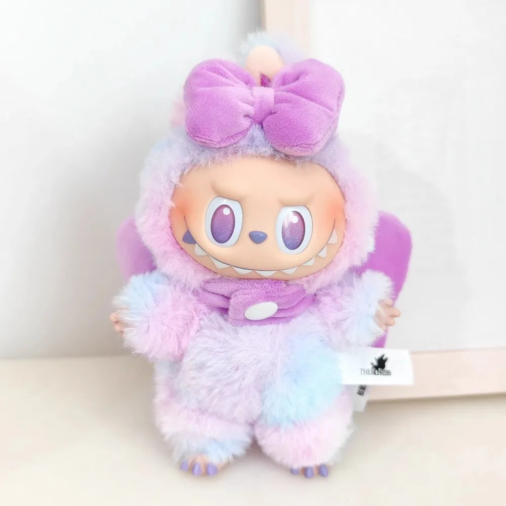 Labubu Mini Doll Outfit Accessories – Stars & Butterfly Clothes, 4 Styles