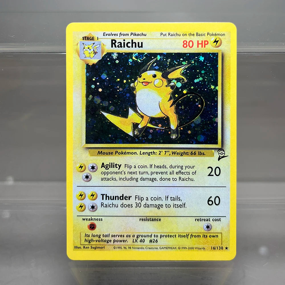 Pokémon TCG Proxy Foil Cards – 1996 Base Set, Charizard, Blastoise, Dragonite & More