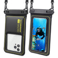 Universal Waterproof Phone Bag with Tether – Beach, Swimming, Skiing & Surfing