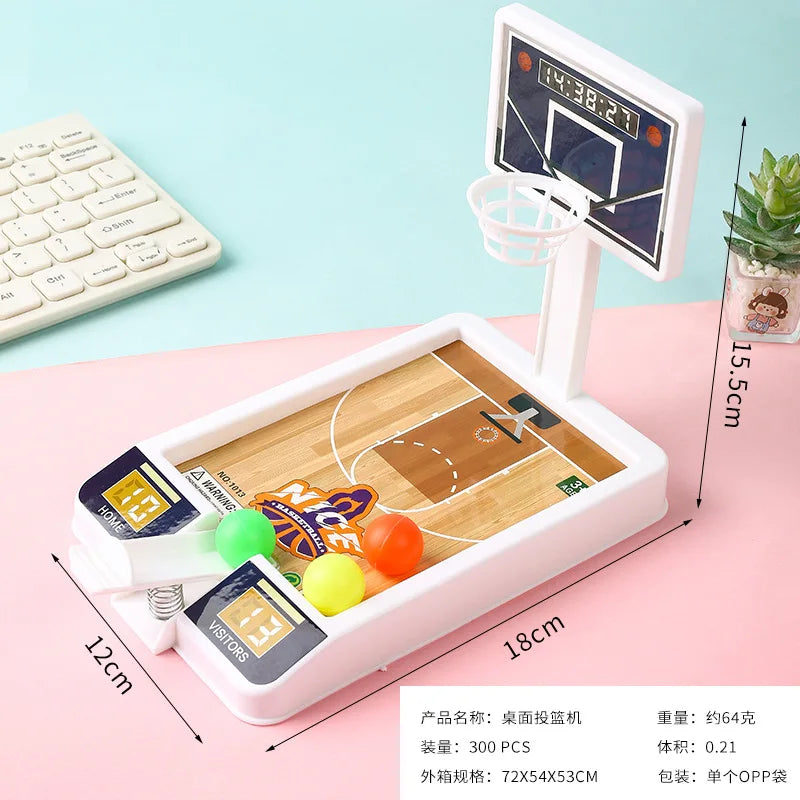 Mini Indoor Basketball Shooting Game – Interactive Educational Toy