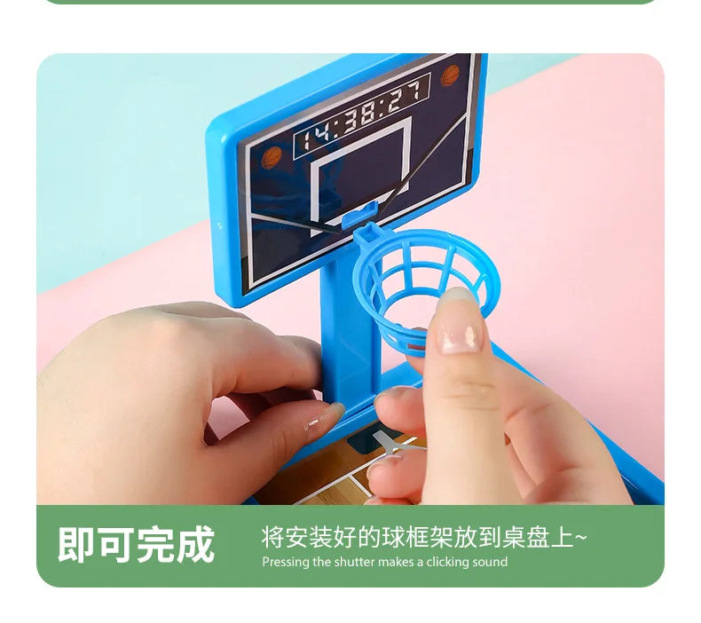 Mini Indoor Basketball Shooting Game – Interactive Educational Toy