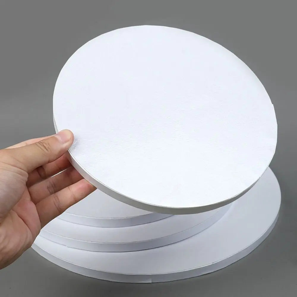 Round Corrugated Cake Boards, 6–14 in Disposable Cake Bases