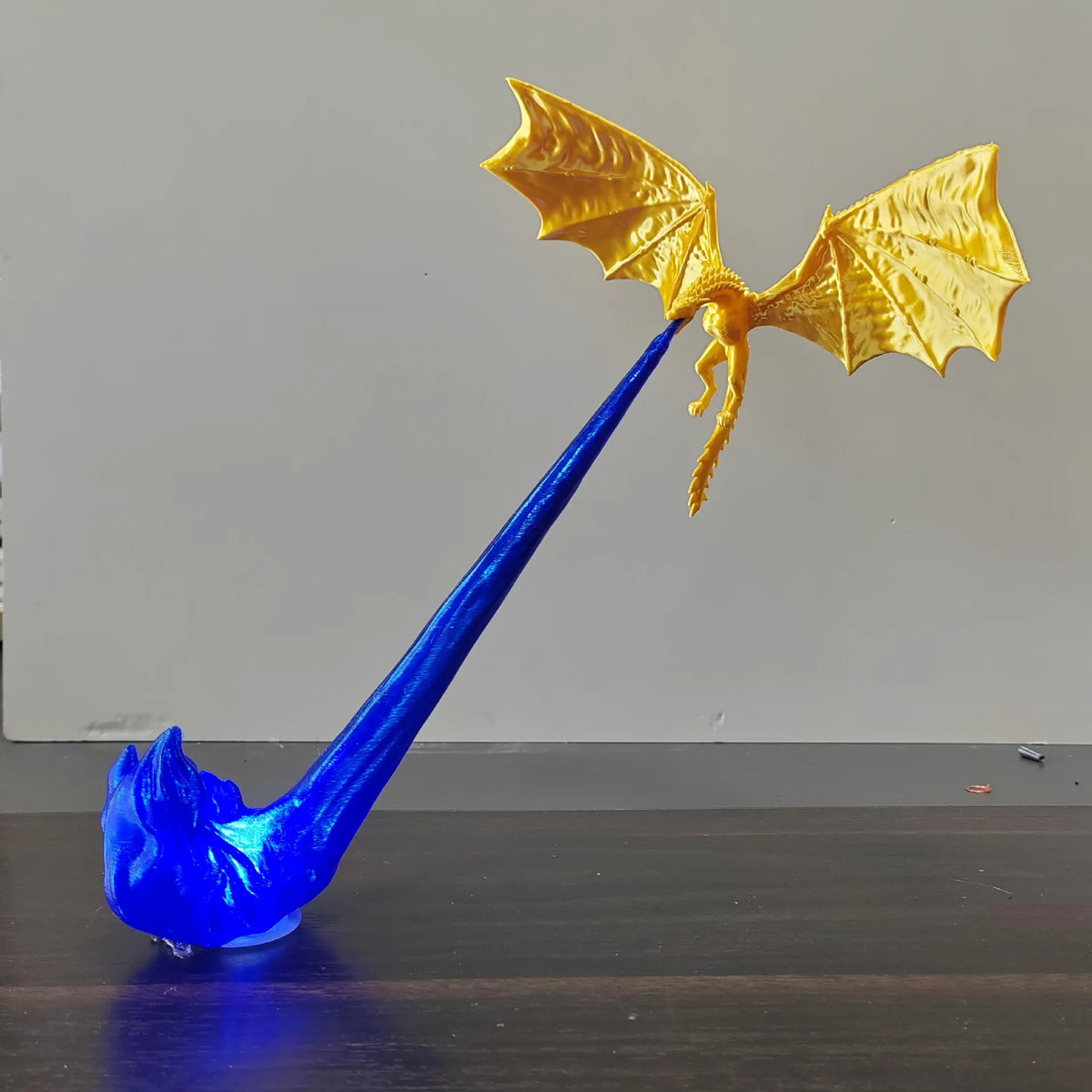 Dragon Flame LED Lamp, 3D Fantasy Accent Light