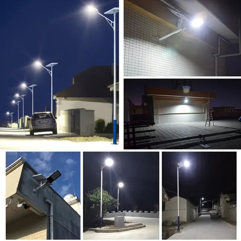 LED Solar Outdoor Wall Light – 6000mAh, Waterproof, High Brightness, Garden & Backyard