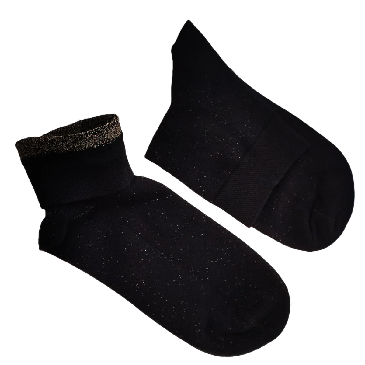 Silver Fiber EMF Blocking Ankle Socks – RF Shielded, Anti-Radiation, Black & Navy, 1–3 Pairs