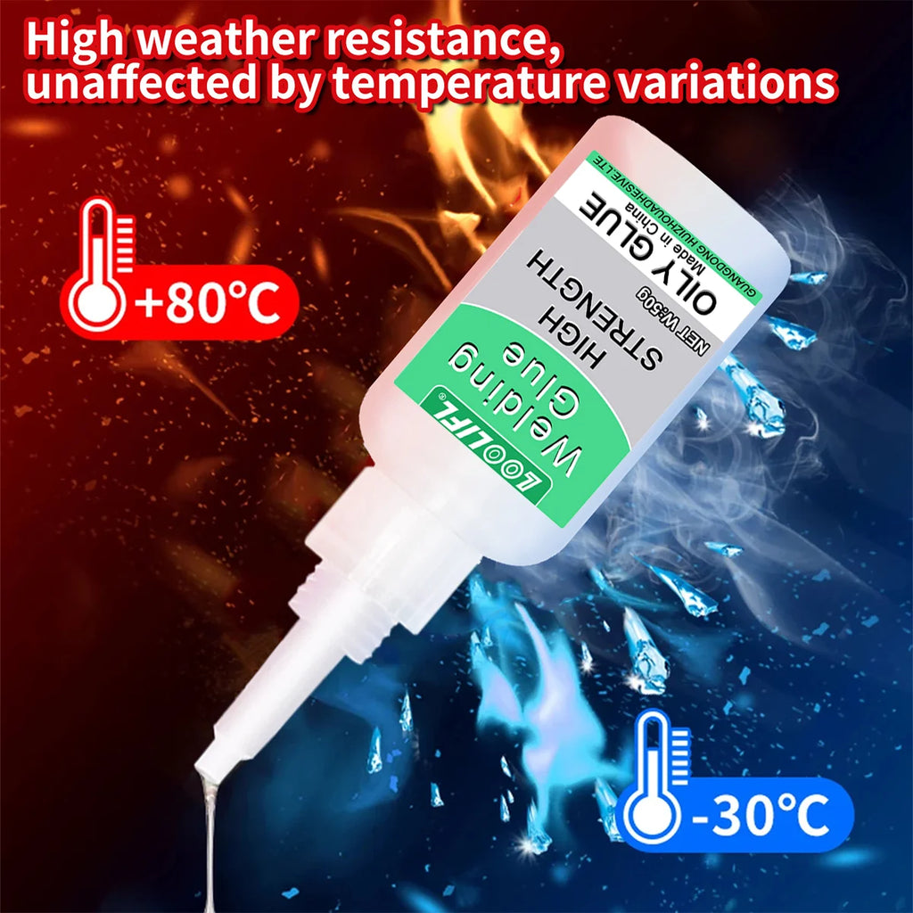 Loolifl High-Strength Super Adhesive Glue – 50g, for Resin, Ceramic, Metal & Glass