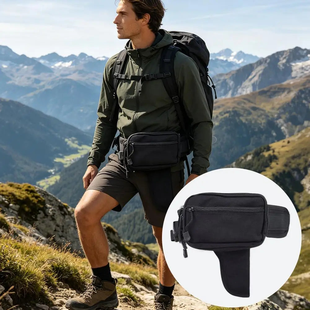 Waterproof Tactical Waist Bag & Fanny Pack – Oxford Cloth, Outdoor Hunting, Camping & Daily