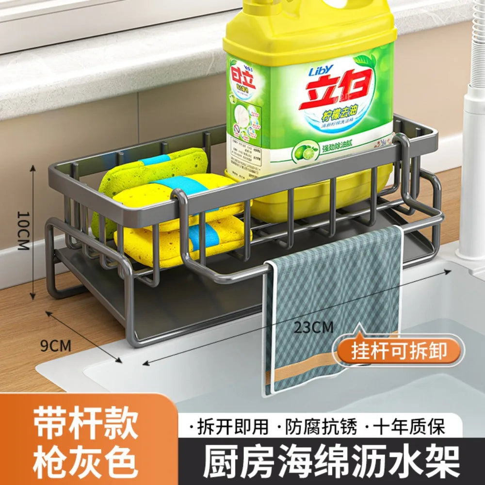 Kitchen Spice Storage Shelf Organizer – Countertop Rack for Spice Jars & Bottles