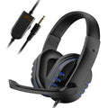 3.5mm Wired Gaming Headset with Mic – Stereo, Over-Ear Headphones