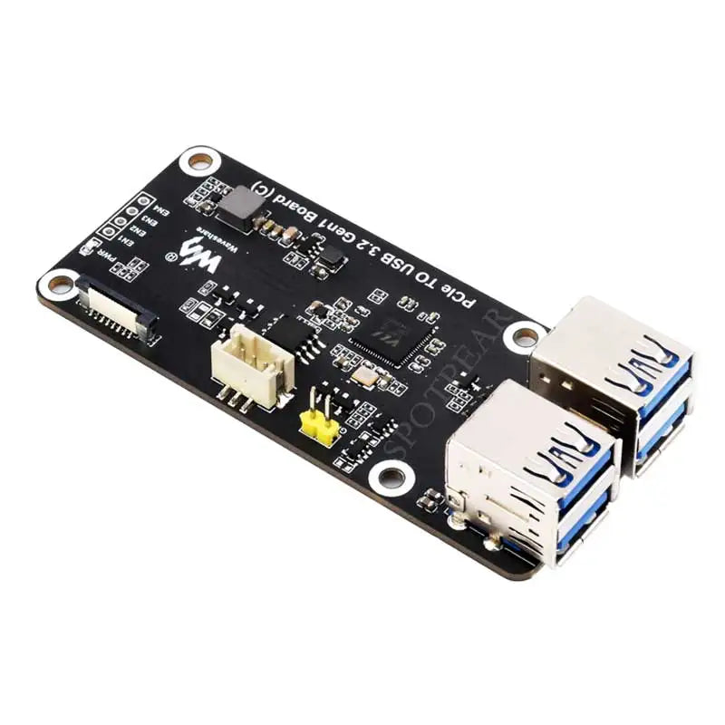 Raspberry Pi 5 PCIe to USB 3.2 Gen1 Hub – 5Gbps, Drive-Free