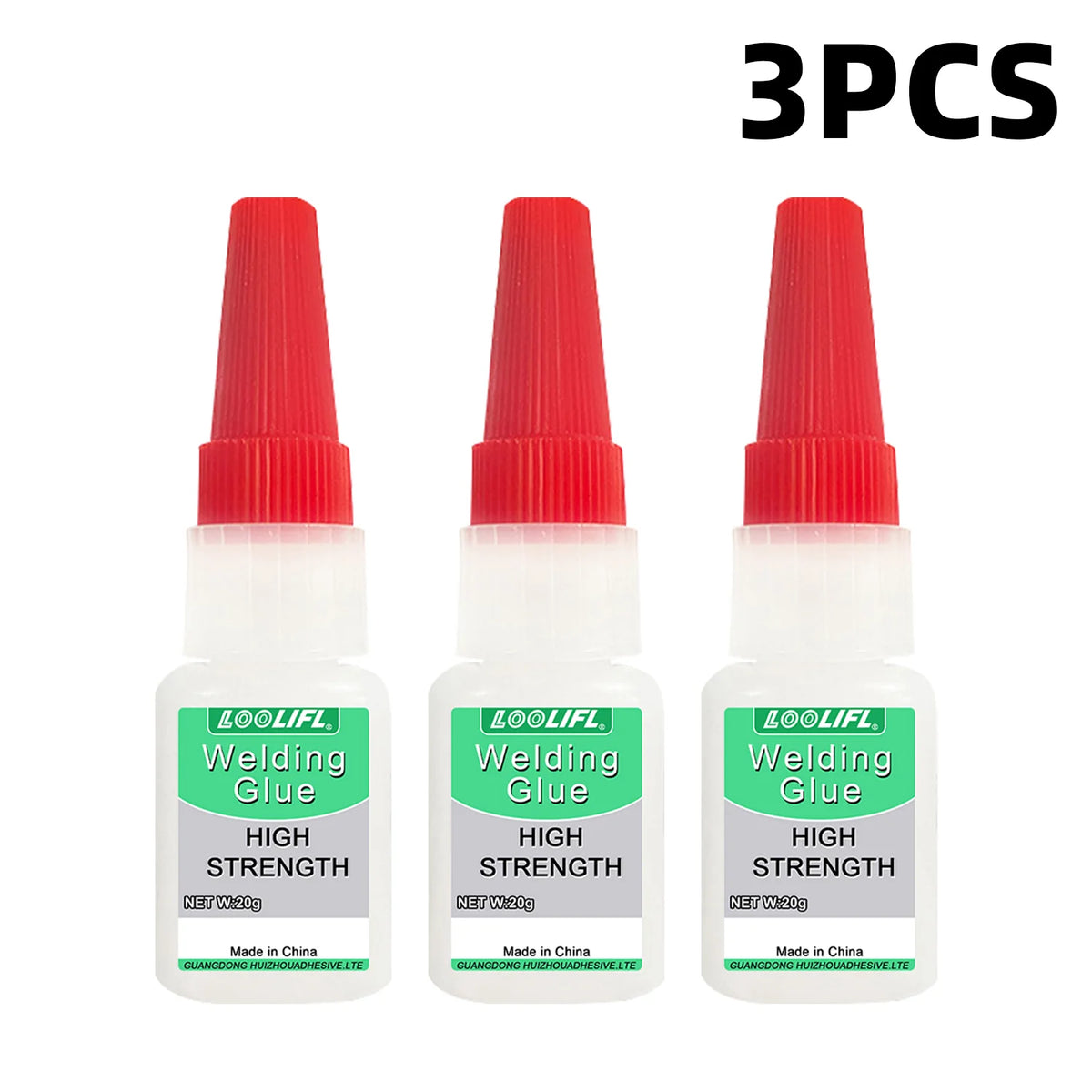 Loolifl High-Strength Super Adhesive Glue – 50g, for Resin, Ceramic, Metal & Glass