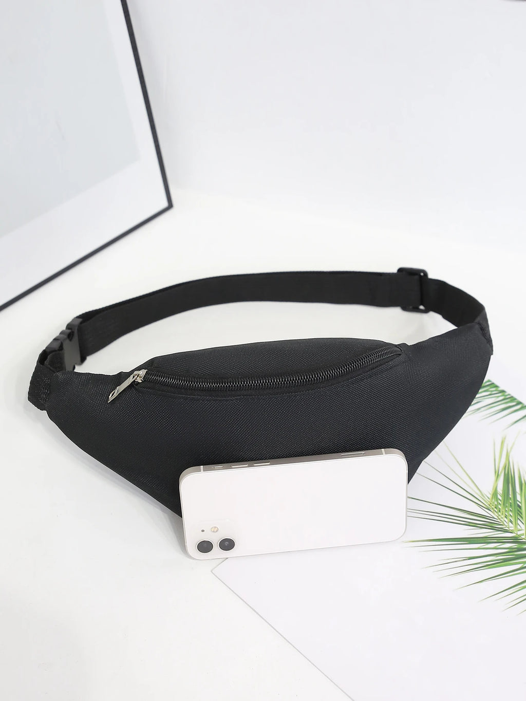 Unisex Running Waist Pack & Fanny Bag – Breathable, Crossbody Phone Pouch, Hip Belt