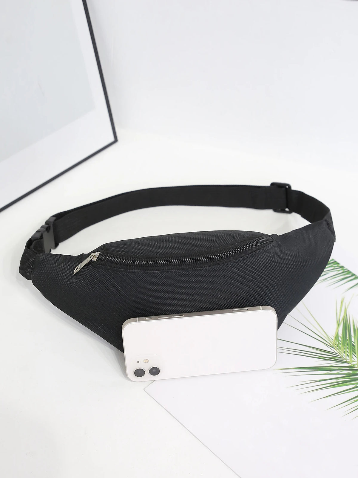 Unisex Running Waist Pack & Fanny Bag – Breathable, Crossbody Phone Pouch, Hip Belt