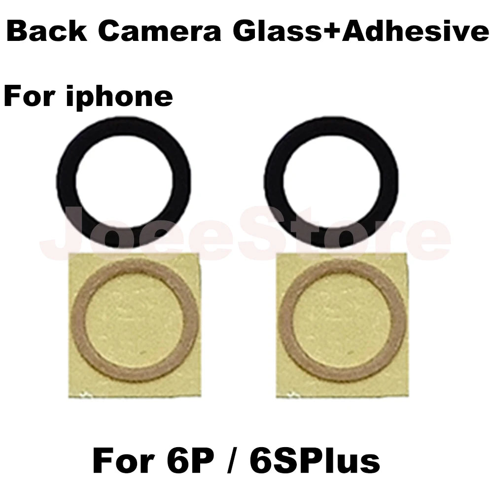 iPhone Rear Camera Glass Lens Replacement with 3M Adhesive – iPhone 11–14 Pro Max, X, XS, XR, 6–8