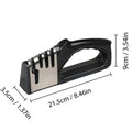 4-Stage Kitchen Knife Sharpener – Manual, Quick & Easy Blade Restoration