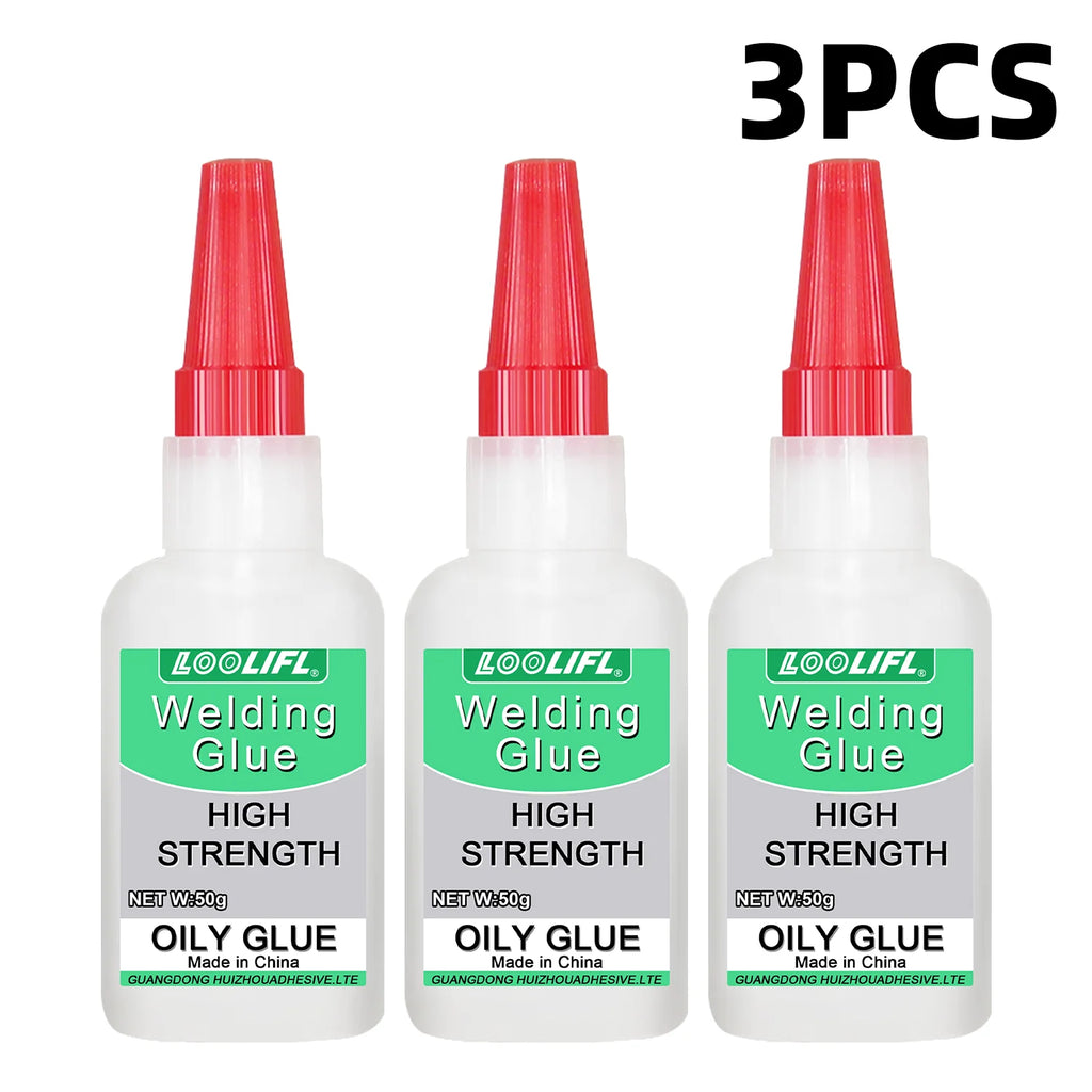 Loolifl High-Strength Super Adhesive Glue – 50g, for Resin, Ceramic, Metal & Glass