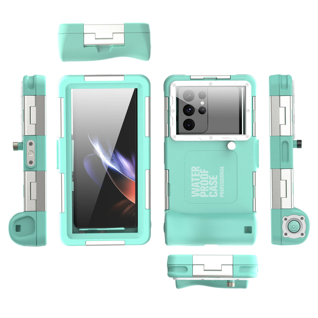 Shellbox IP68 Waterproof Phone Case – 15M/50ft Dive-Proof, 6.9 Inch, Multiple Colors