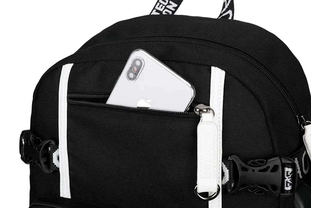 Jurassic World Dinosaur Backpack with USB Port – Large Capacity Laptop Bag for Men & Women