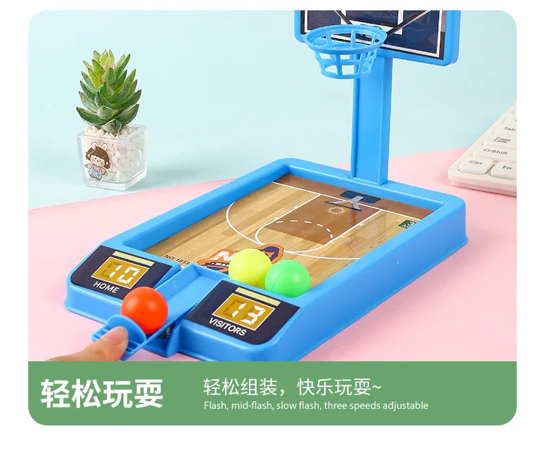 Mini Indoor Basketball Shooting Game – Interactive Educational Toy