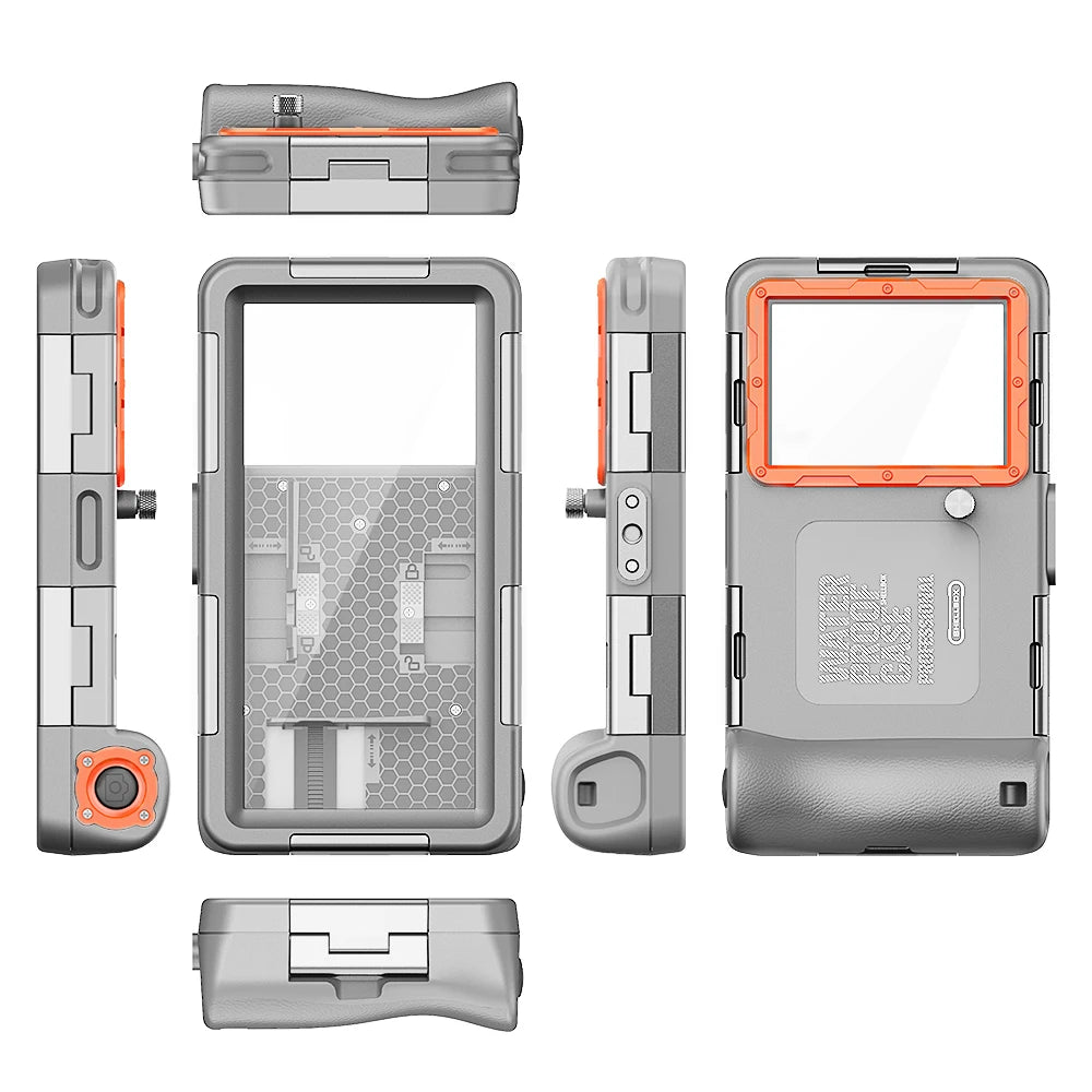 IP68 Waterproof Phone Case for Diving & Photography – 15m/50ft, Universal 6.9 Inch