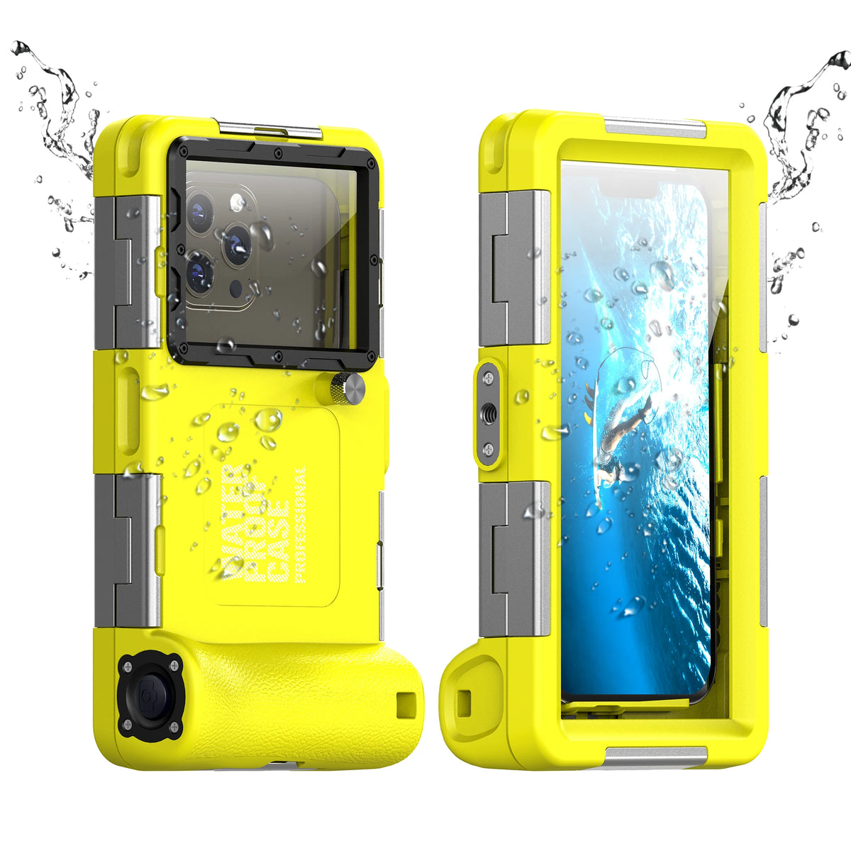 IP68 Waterproof Phone Case for Diving & Photography – 15m/50ft, Universal 6.9 Inch