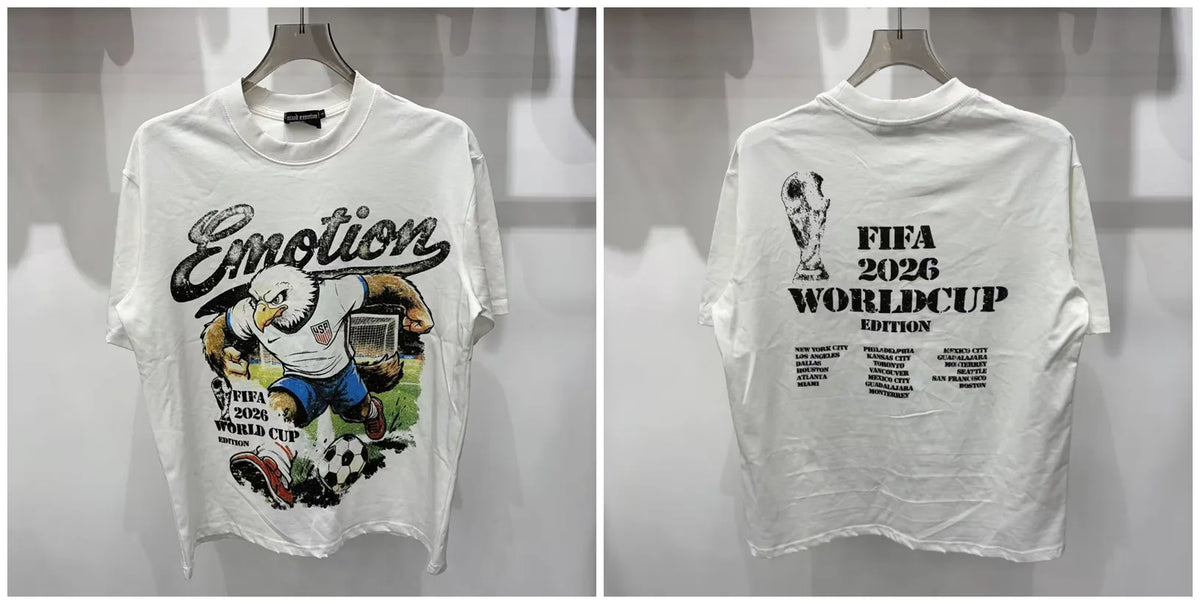 Mixed Emotion Rhinestone Oversized Cotton Tee