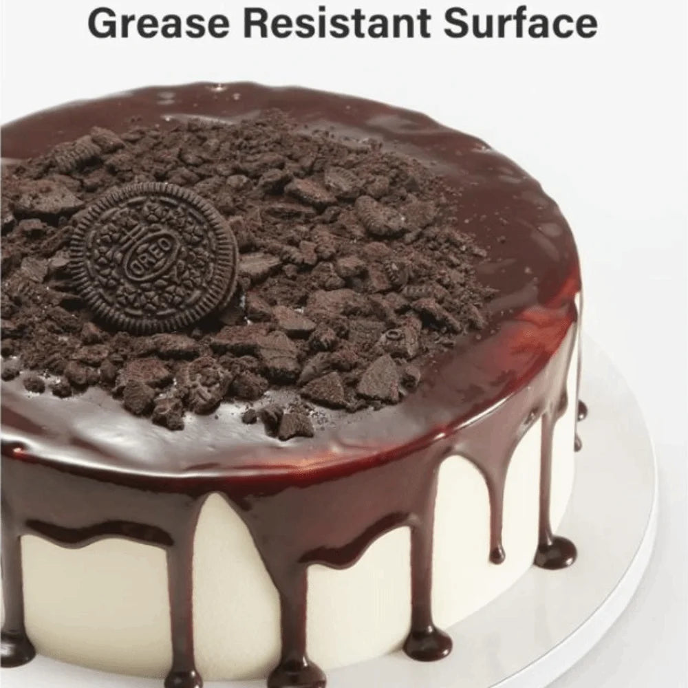 Round Corrugated Cake Boards, 6–14 in Disposable Cake Bases