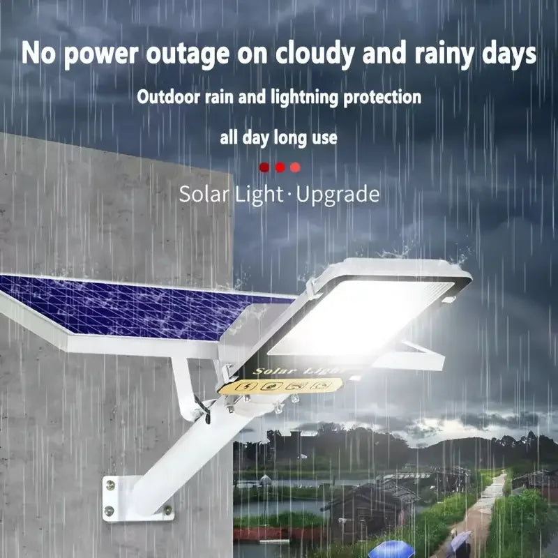 LED Solar Outdoor Wall Light – 6000mAh, Waterproof, High Brightness, Garden & Backyard