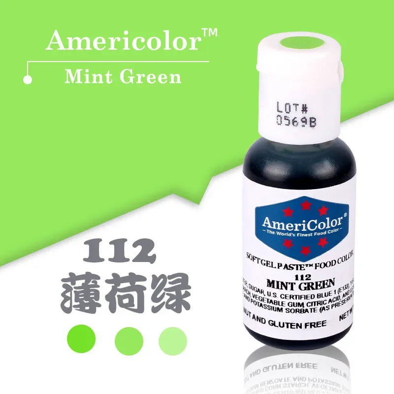 Liquid Food Coloring Pigments, 22 Color Options