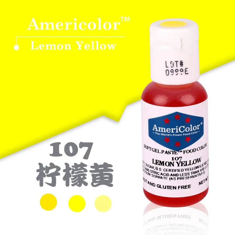 Liquid Food Coloring Pigments, 22 Color Options