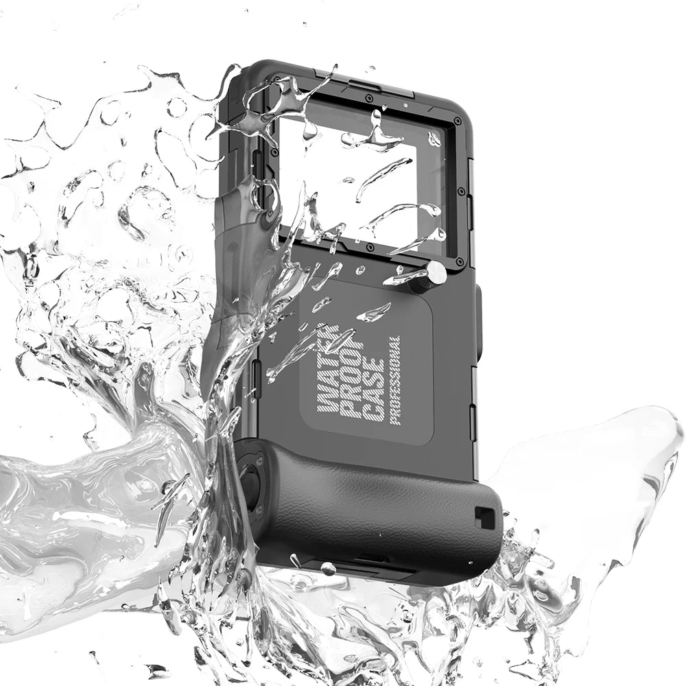 Shellbox IP68 Waterproof Phone Case – 15M/50ft Dive-Proof, 6.9 Inch, Multiple Colors
