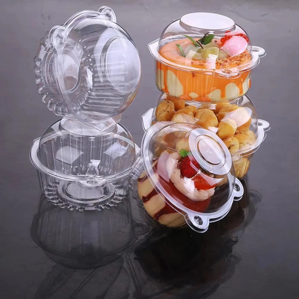Disposable Cupcake Packaging Boxes, 20–40 Piece Sets