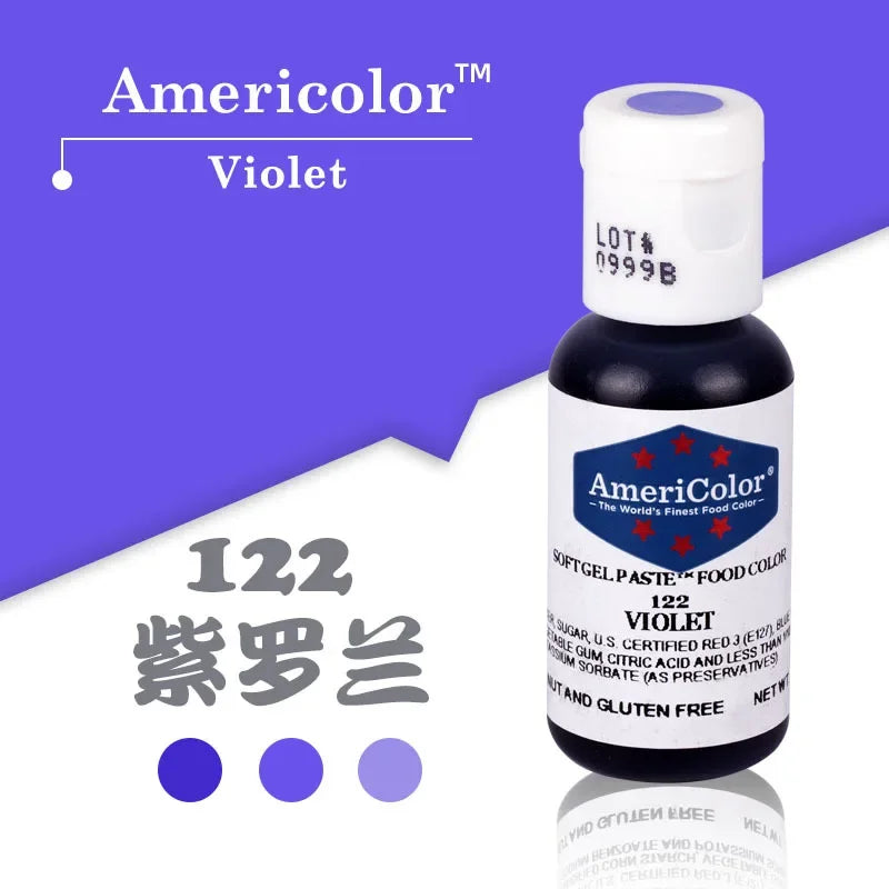 Liquid Food Coloring Pigments, 22 Color Options
