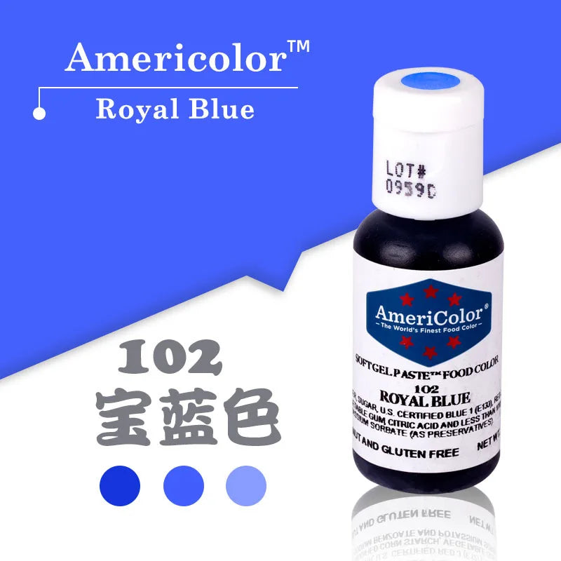 Liquid Food Coloring Pigments, 22 Color Options