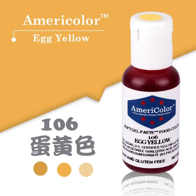Liquid Food Coloring Pigments, 22 Color Options
