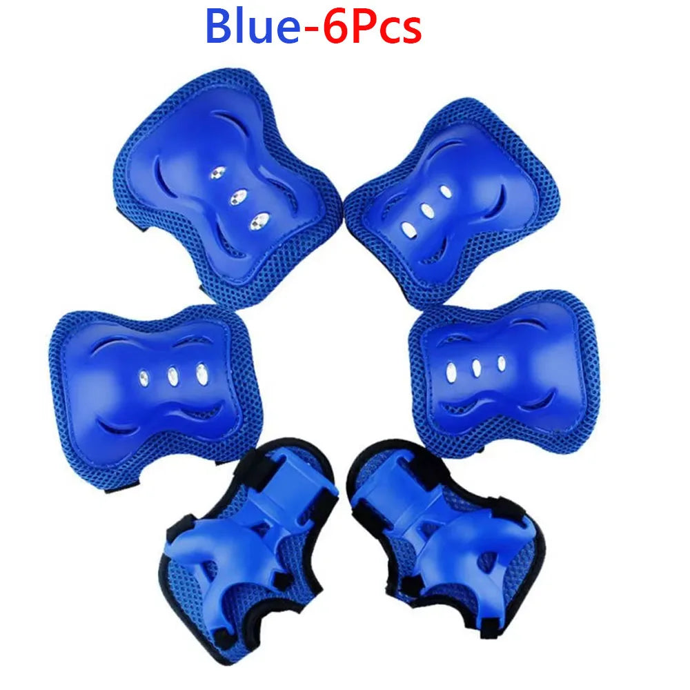Kids Protective Gear Set – Knee, Elbow & Wrist Guards, Ages 3–10, for Skating & Cycling