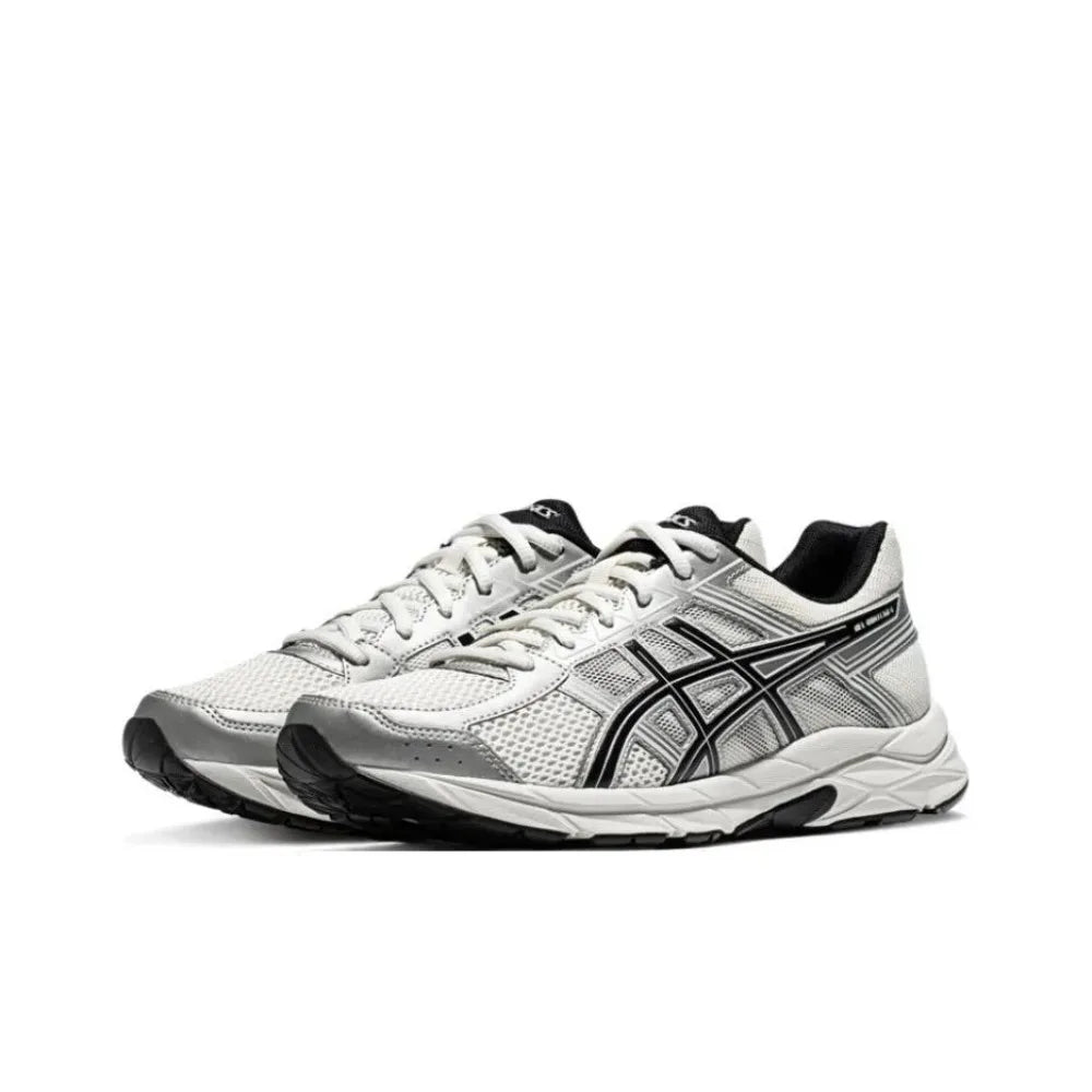 ASICS Gel-Contend 4 Men’s Cushioned Running Shoes – Breathable, Supportive, Silver 1011B937-103