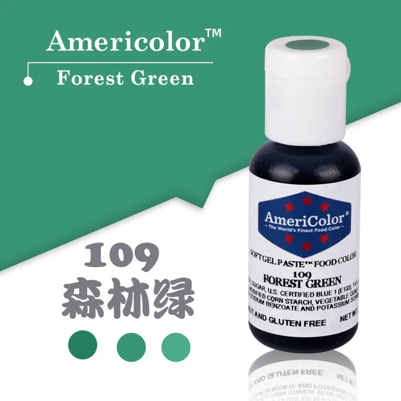 Liquid Food Coloring Pigments, 22 Color Options