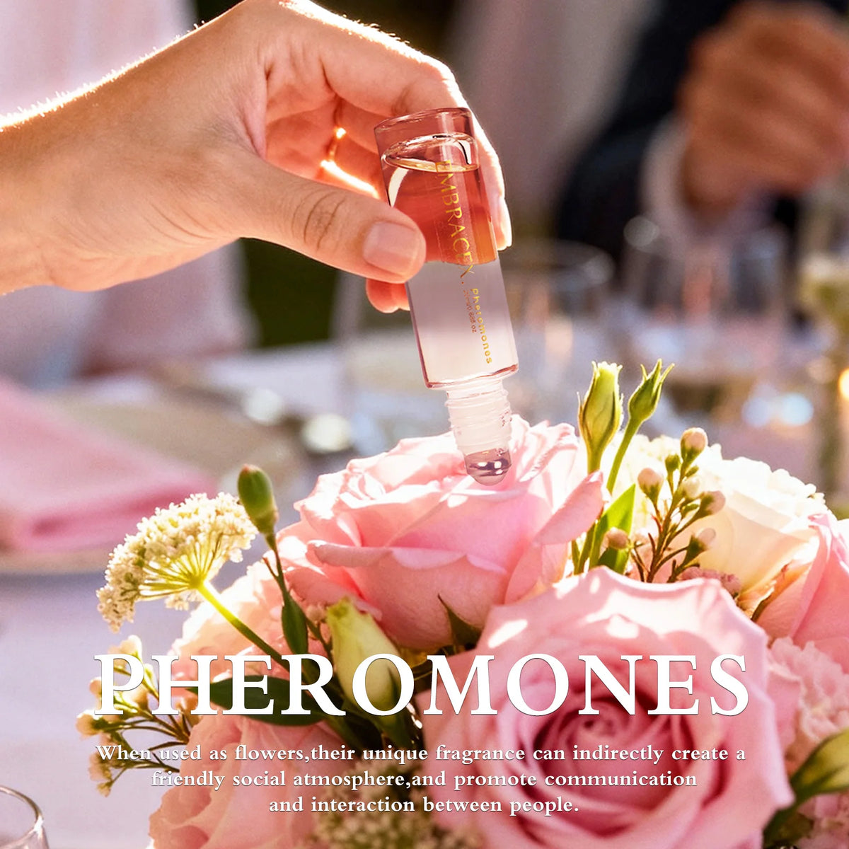 Pheromone Roll-On Essential Oil for Women – Long-Lasting Scent, 20ml