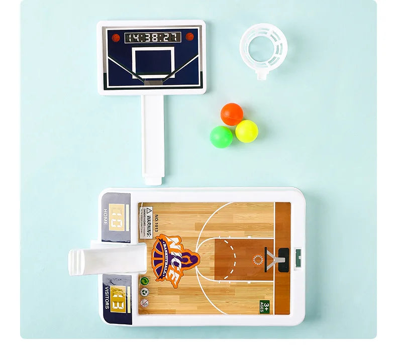 Mini Indoor Basketball Shooting Game – Interactive Educational Toy