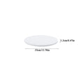 Round Corrugated Cake Boards, 6–14 in Disposable Cake Bases