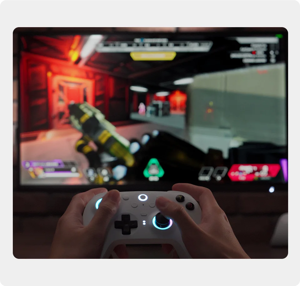 8BitDo Ultimate 2 Wireless Gaming Controller – PC & Android, TMR Joysticks, Motion Control