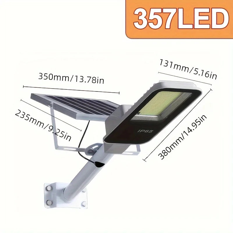 LED Solar Outdoor Wall Light – 6000mAh, Waterproof, High Brightness, Garden & Backyard