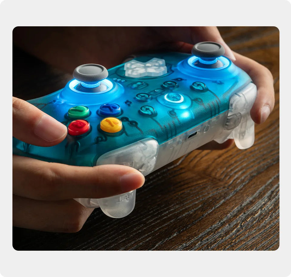 8BitDo Ultimate 2 Wireless Gaming Controller – PC & Android, TMR Joysticks, Motion Control
