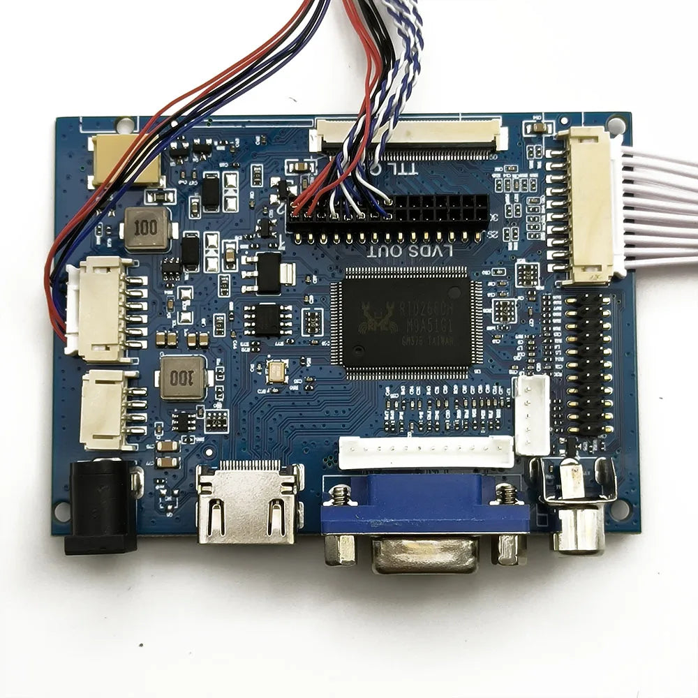 15.6 Inch LCD LED Screen Controller Board – 1366x768, HDMI & VGA, LVDS 40-Pin