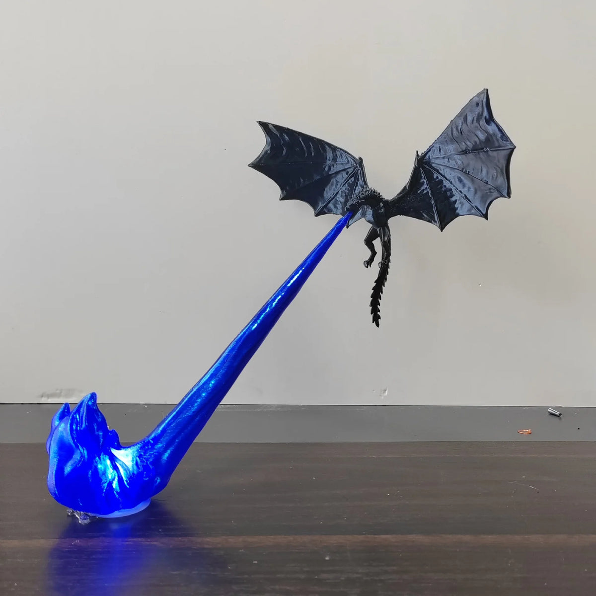 Dragon Flame LED Lamp, 3D Fantasy Accent Light