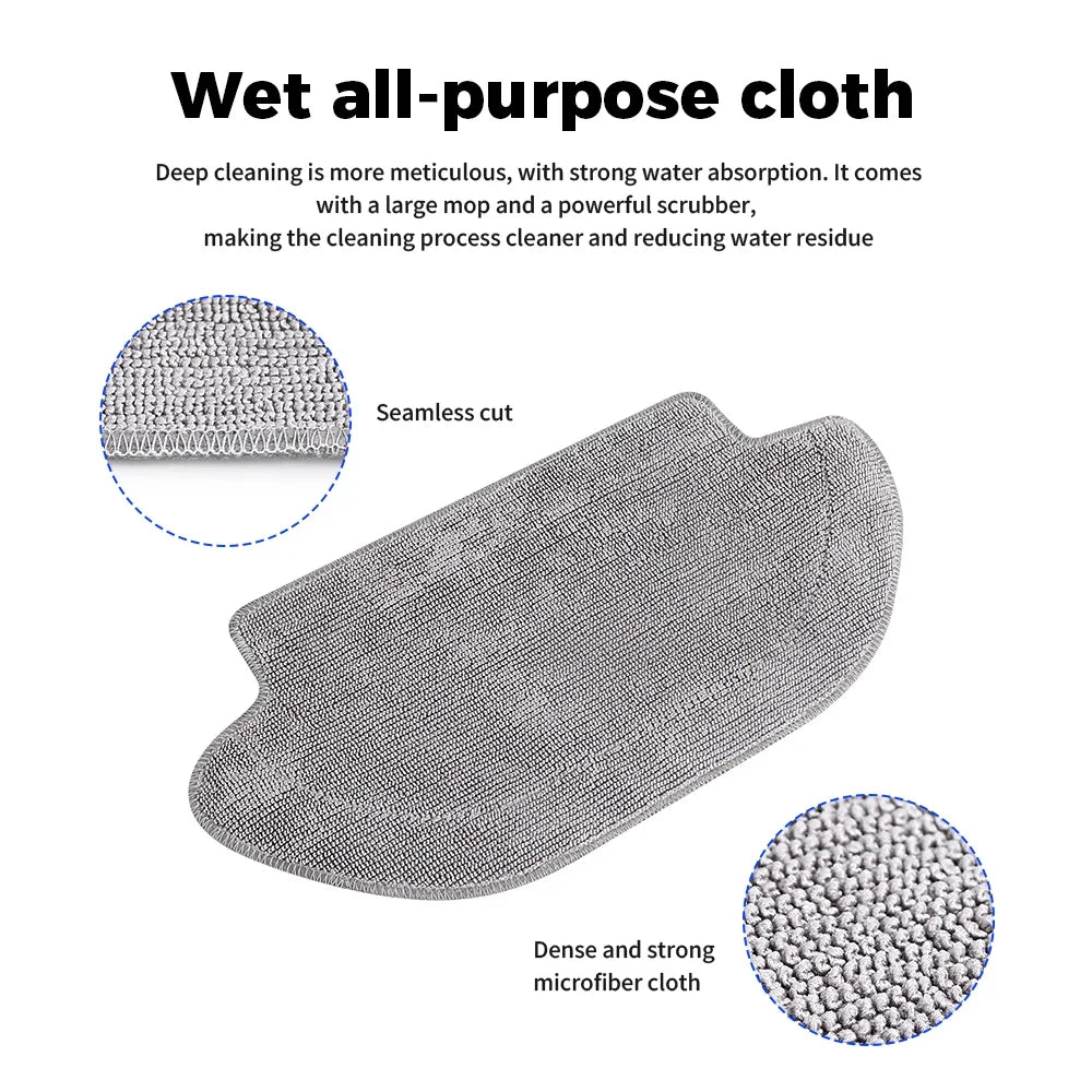 Replacement Wet Mop Cloth for Xiaomi Mijia & VIOMI Robot Vacuums – Mop 2S, Pro, V2Pro, V3